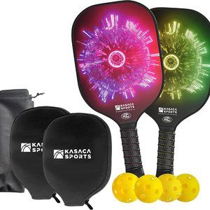 Pickleball Paddles Set of 2 USAPA Pickleball Paddles Graphite Pickleball Paddles